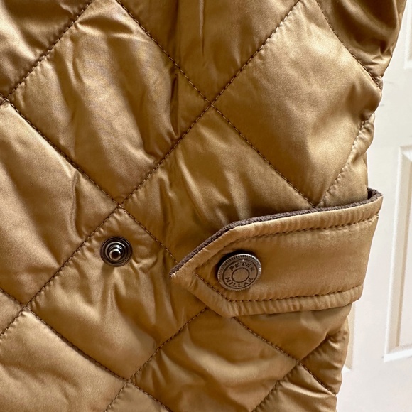 Peter Millar Essex Quilted Travel Vest Khaki Color Size Medium - Picture 5 of 9